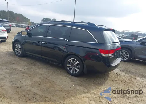 2014 Honda Odyssey Touring/Touring Elite from USA, damaged, VIN 5FNRL5H92EB008365